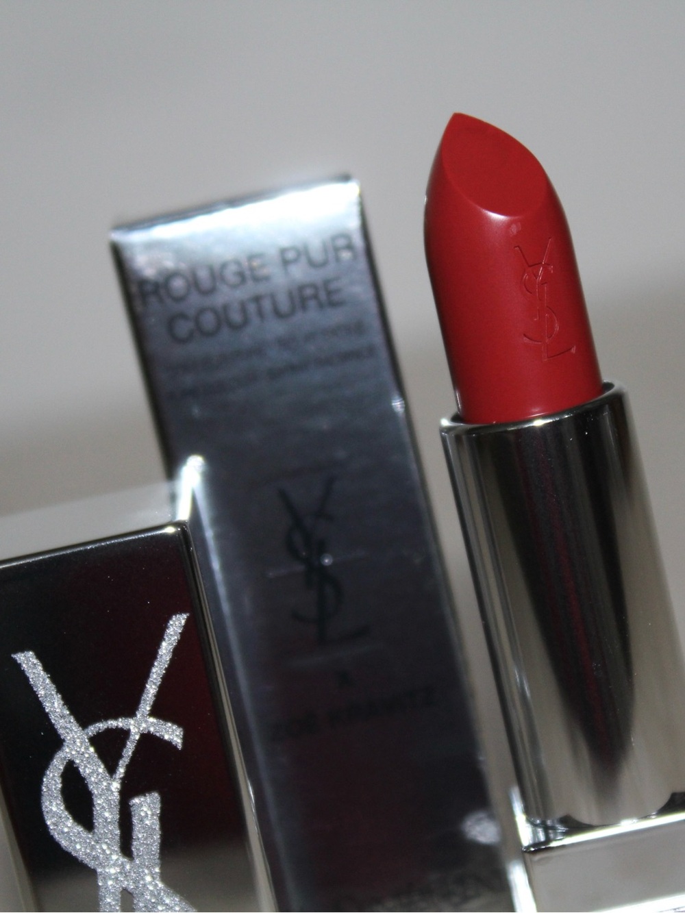 YSL x Zoe Kravitz ‘London Sky’ #143 Rouge Pur Couture Satiny Radiance Lipstick - Picture 7 of 16